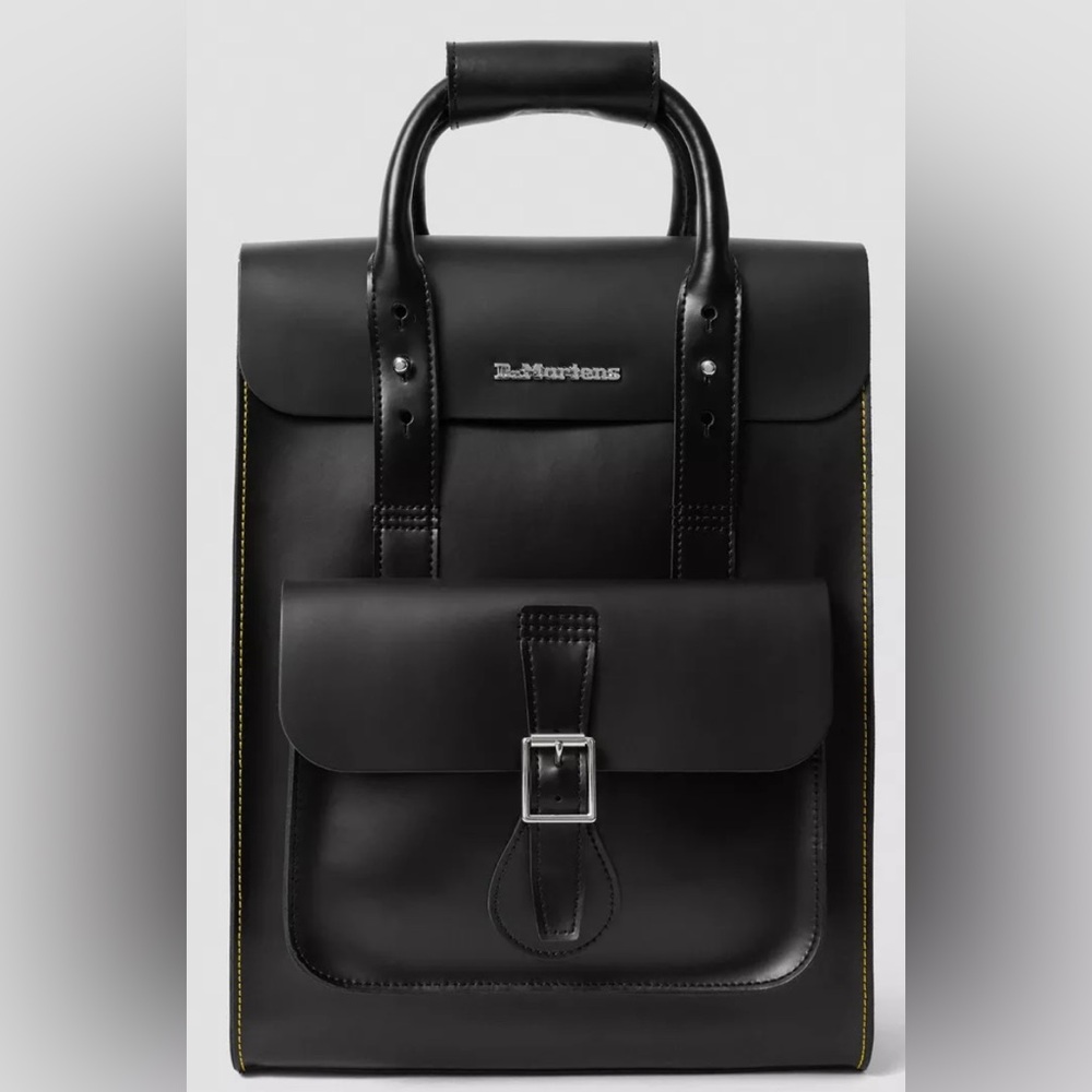 Dr. Martin Kiev Leather backpack Black